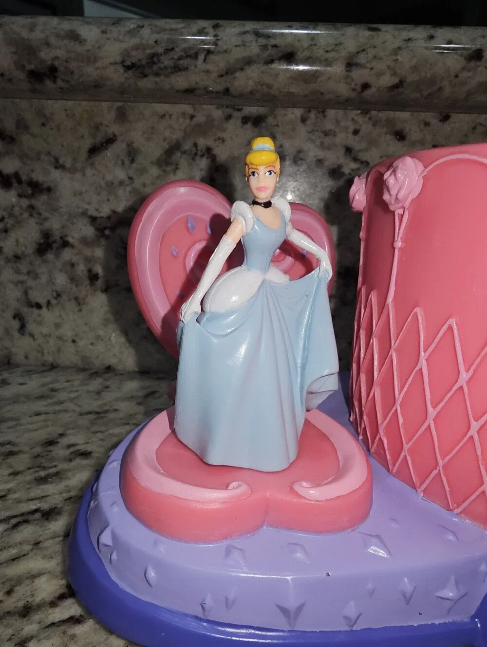 90s Disney Princess Desk Accessories Pencil Holder Drawers Plastic